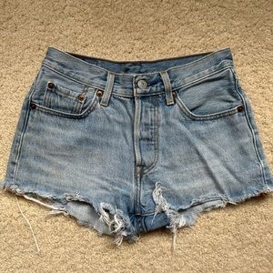 Levi’s 501 Denim Shorts Vintage Wash